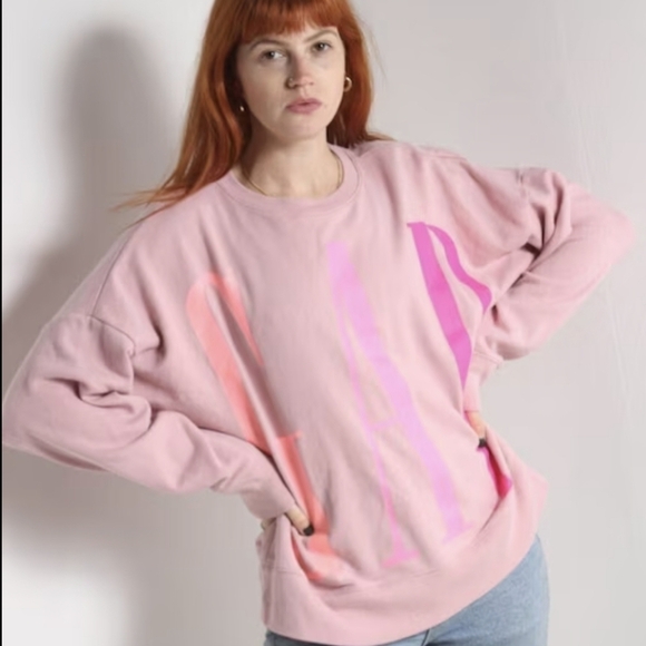 GAP pink logo sweatshirt - Picture 1 of 10